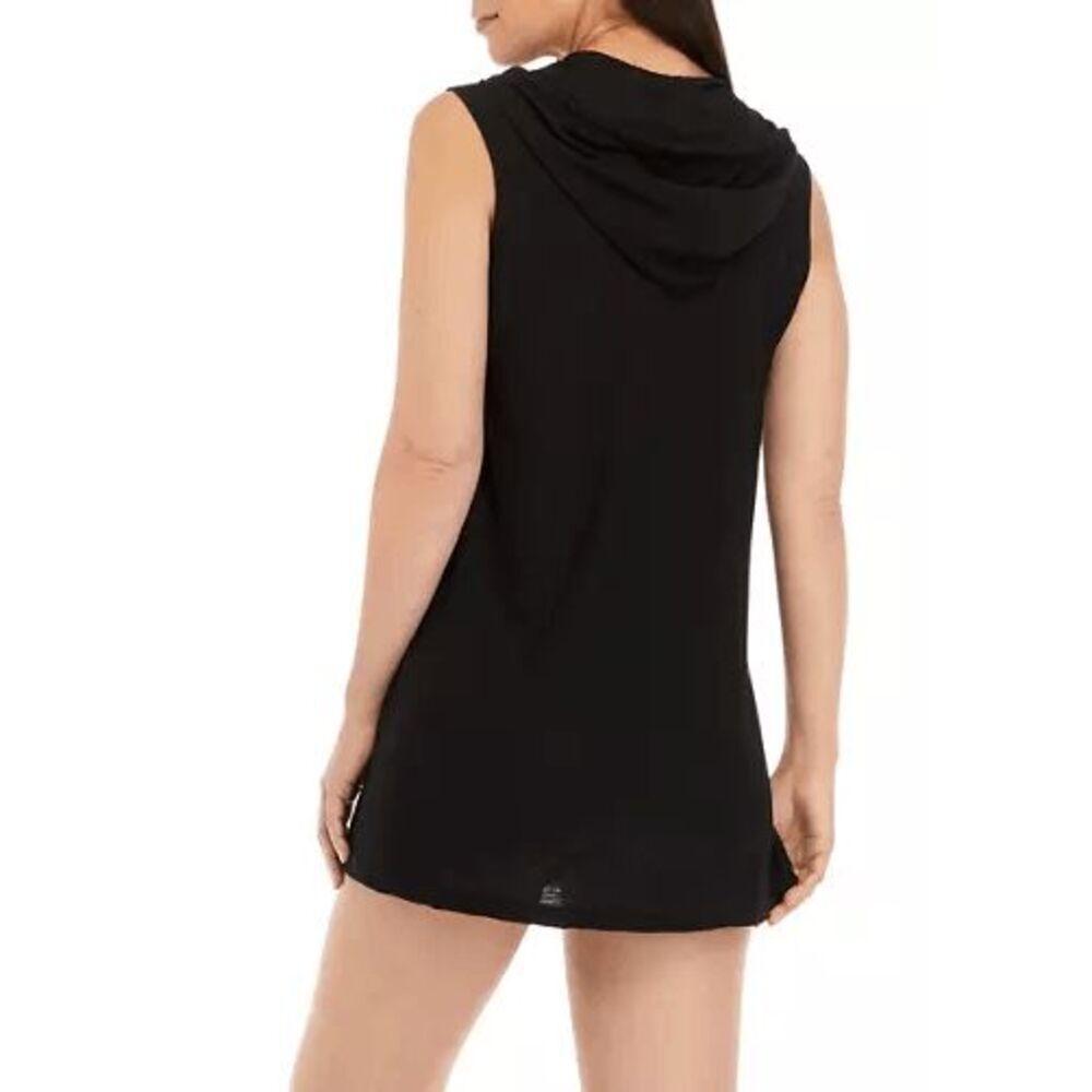 J Valdi NWT size Small Full Zip Hoodie Swim Cover-Up Dress - Picture 2 of 12